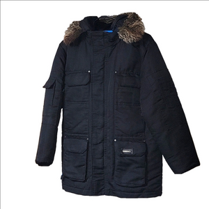 SPIRE by Galaxy Womens' down-filled parka, Black, Size Medium